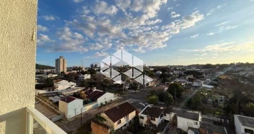 Apartamento novo de 2 quartos, sacada com churrasqueira e vaga no Morro Santana