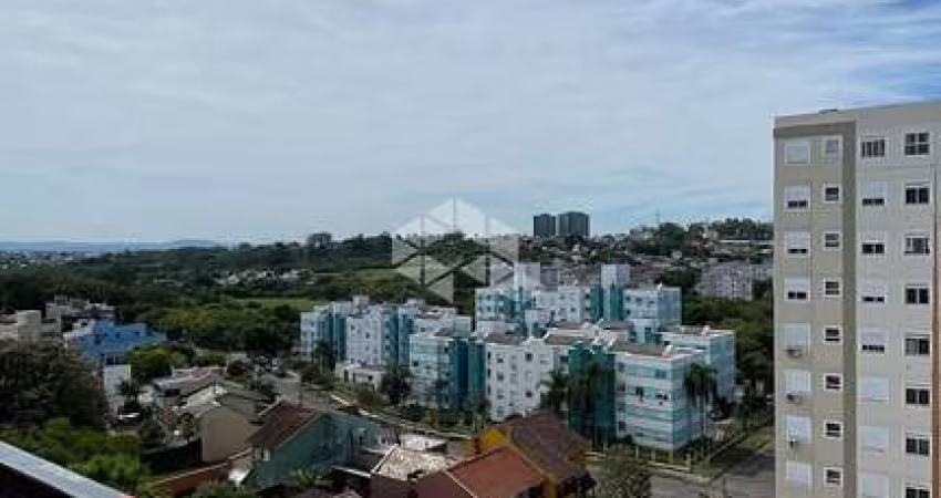 Apartamento novo de 2 quartos, sacada com churrasqueira e vaga no Morro Santana