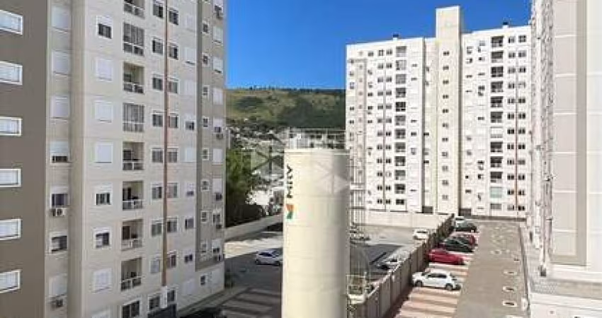 Apartamento novo de 2 quartos, sacada com churrasqueira e vaga no Morro Santana