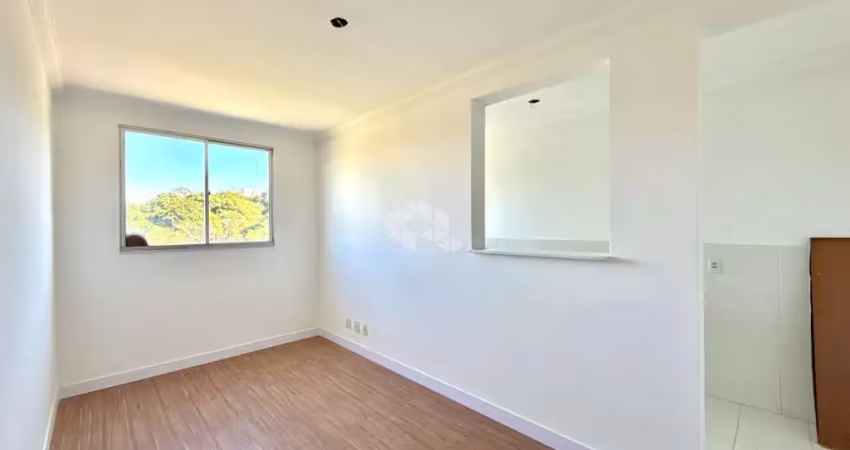 Apartamento a venda 2 dormitórios, sala, cozinha, área de serviço, banheiro e com vaga fixa