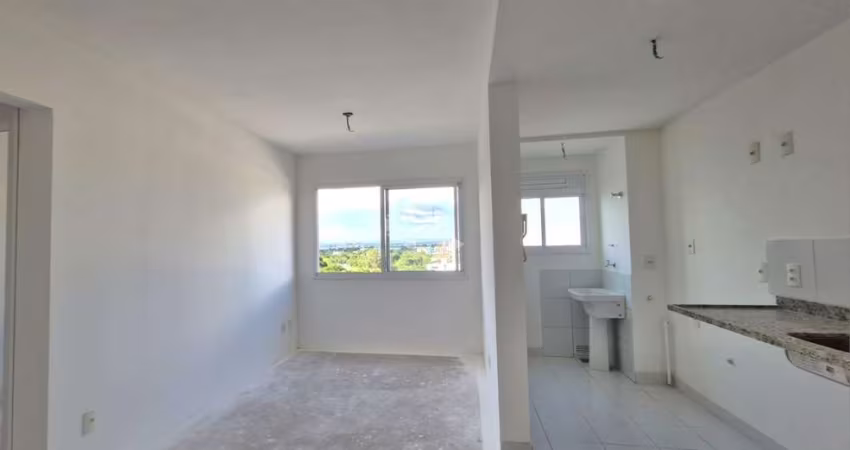 Apartamento de 2 dormitórios e 1 vaga de garagem, localizado no bairro Humaitá, em Porto Alegre.