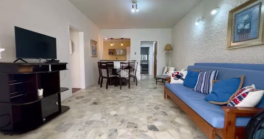 Apartamento no centro da cidade, 2 dormitorios, sacada com churrasqueira em capão da canoa