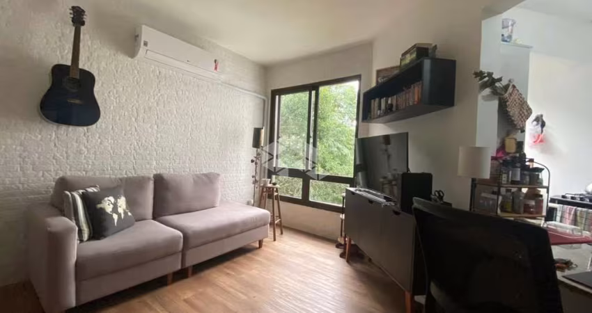 Apartamento de um dormitório, com área privativa 45,79m2 e área total 67,20m2