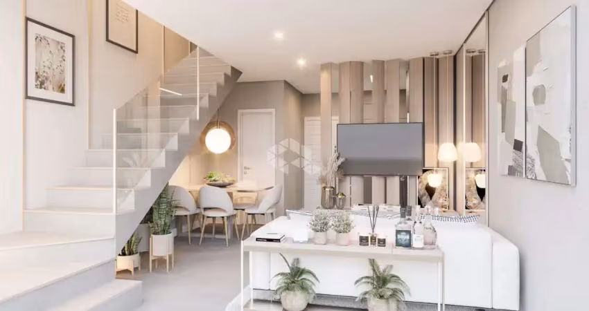 Sobrado duplex com 2 dormitórios no bairro são virgilio em caxias do sul.