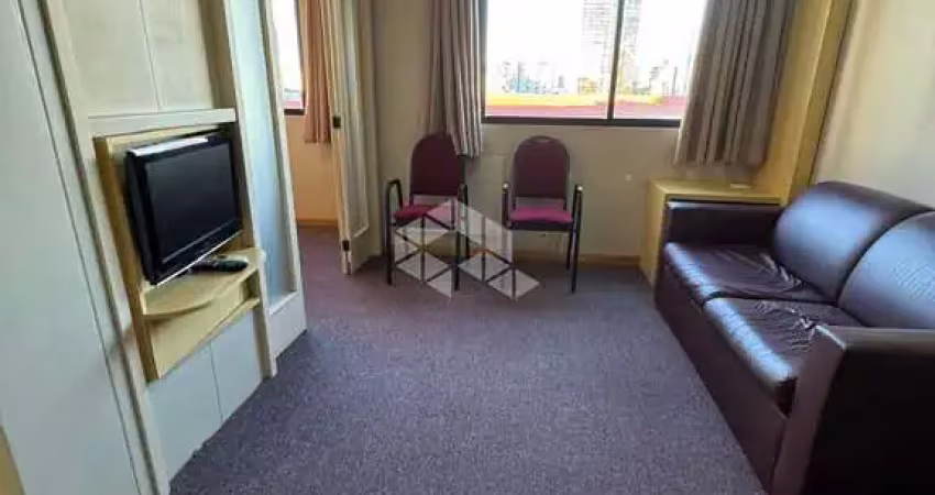 Apartamento 01 dormitório mobiliado no bairro centro em caxias do sul