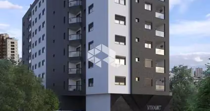 Apartamento 2 dormitórios com garagem  no centro de santa maria
