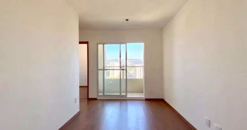 Apartamento a venda com 2 dormitórios, sala, sacada com churrasqueira, cozinha, área de serviço e vaga de estacionamento