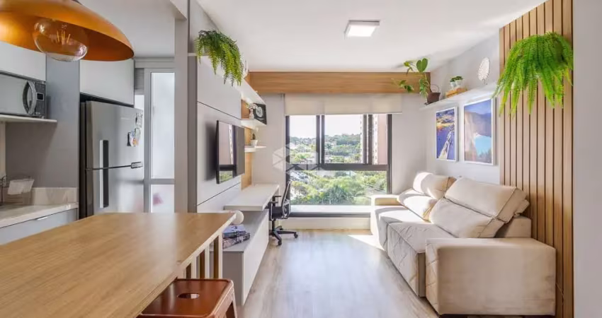 1 dormitorio mobiliado com 1 vaga de garagem no condominio fwd no bairro central parque