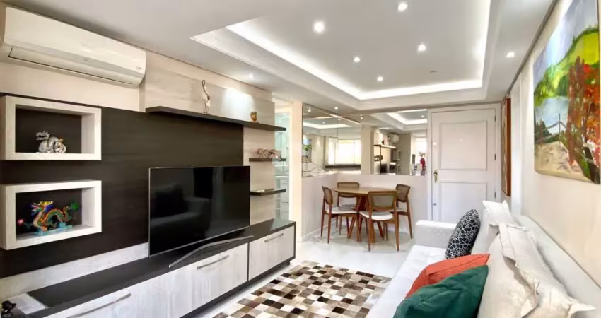 Lindo apartamento totalmente mobiliado e decorado à venda no bairro são sebastião em porto alegre.