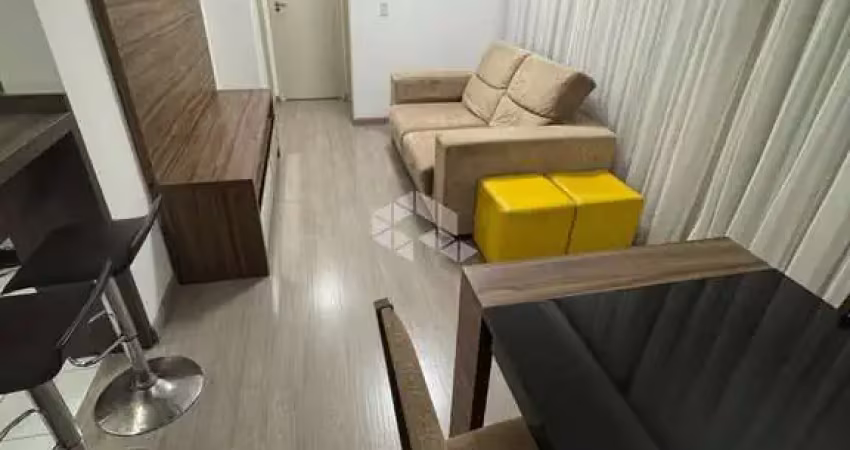 Apartamento mobiliado à venda, 2 dormitórios, 1 vaga, condomínio verdi, humaitá, porto alegre