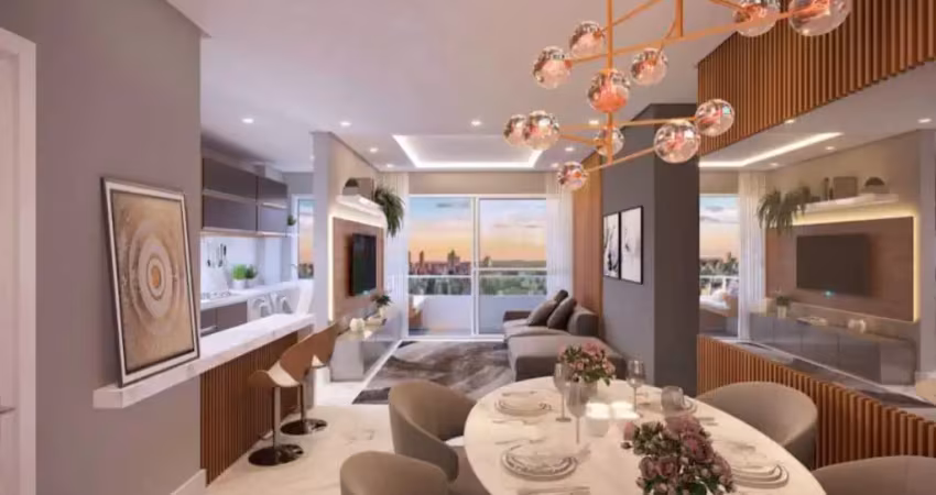 Apartamento com 68m² de área privativa em construção no bairro passo da