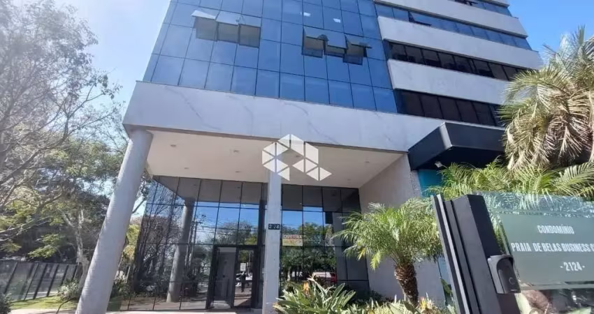 Sala comercial com 32,18 m², na avenida praia de belas, junto ao hospital mãe de deus e centro clínico