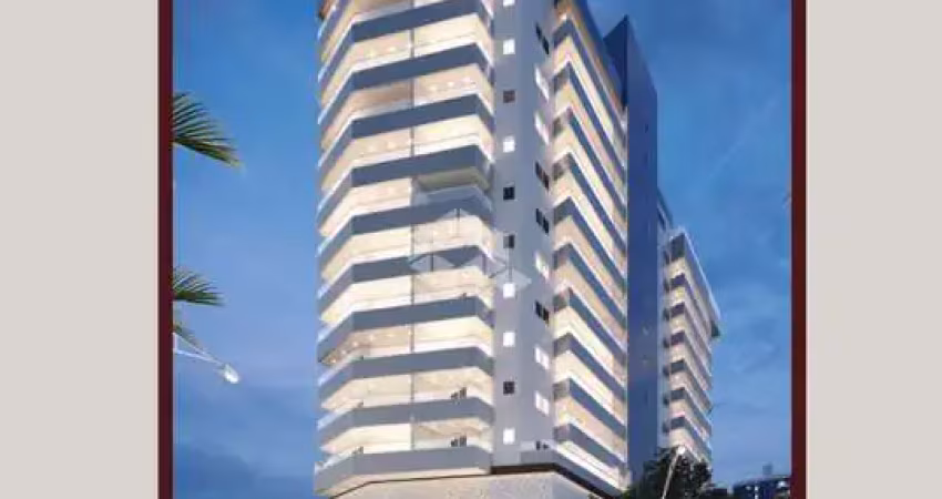 Apartamento novo na praia. 02 dorms. (01 suite) sacada gourmet, 77,00 m² área útil, 01 vaga. vl mirim / praia grande sp.