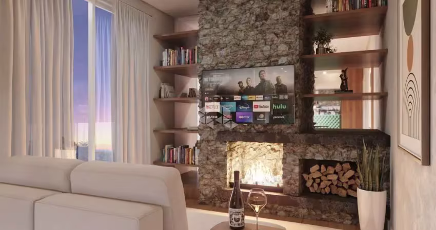 Apartamento de 1 quarto (suíte), 45,04m², 1 vaga no bairro pórtico em gramado