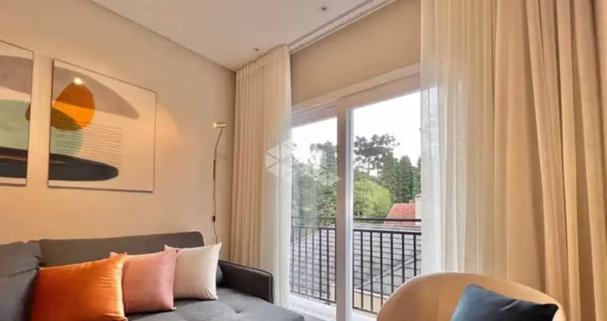 Apartamento 1 dormitório (suíte), 63,50m², 1 vaga na rua são pedro, gramado