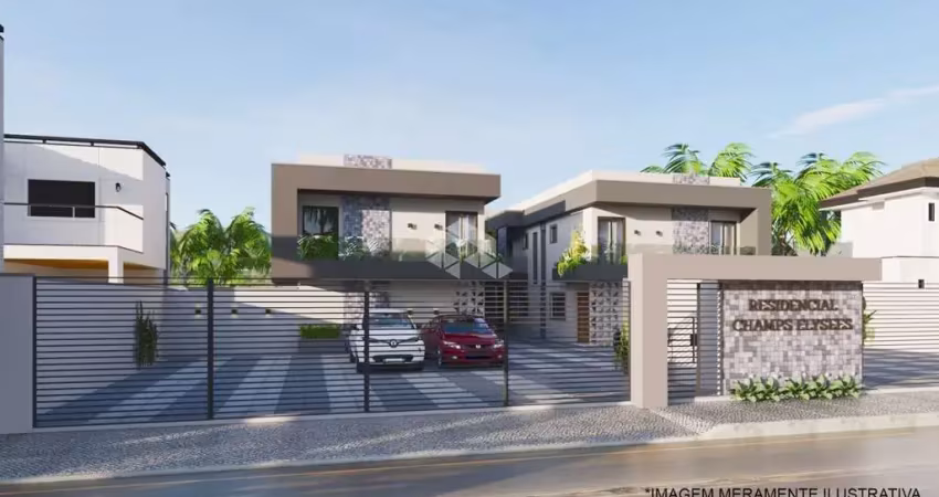Casa em condominio alto padrão a venda em itanhaem, com 2 quartos, 2 suites e 1 vaga