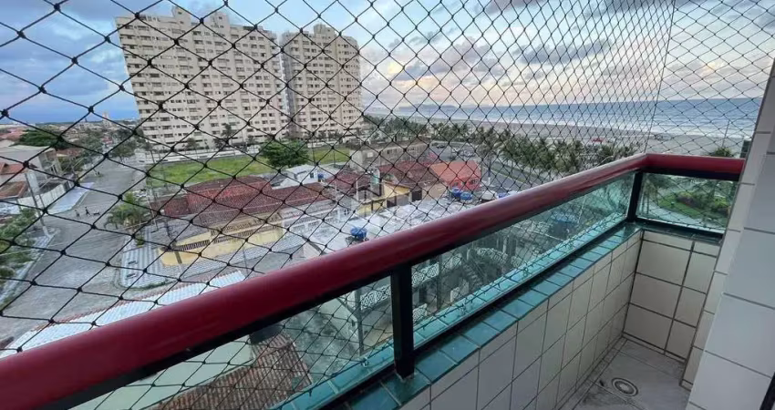 Apartamento a venda na praia grande, bairro maracanã, com 1 quarto, 1 banheiro e 1 vaga
