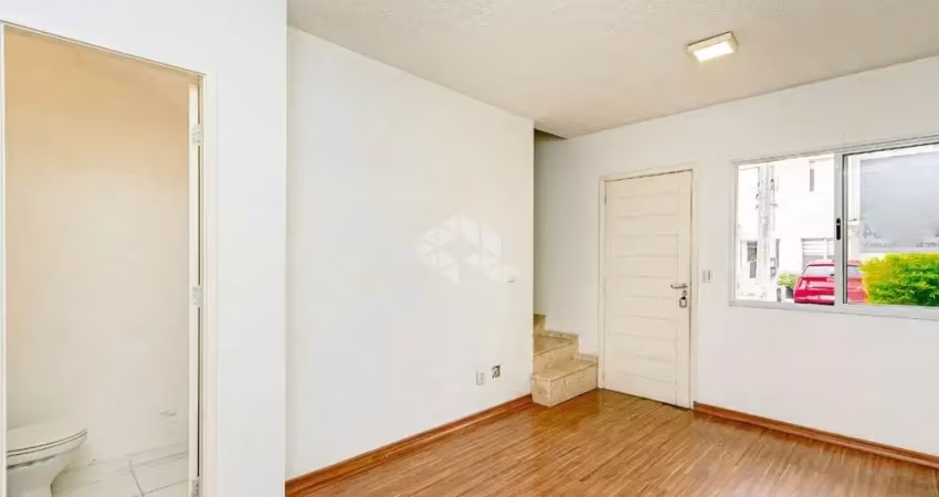 Casa em condomínio fechado no bairro igara em canoas/rs - 2 dormitórios e 1 vaga de garagem - aceita financiamento e fgts