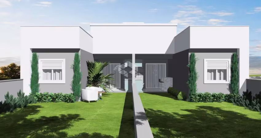 Casa geminada nova na joão alves com 02 dormitórios e suíte