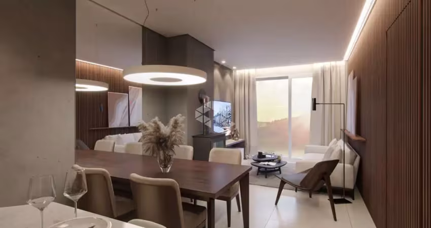 Apartamento 01 dormitório, 46,14m², 1 vaga, em canela