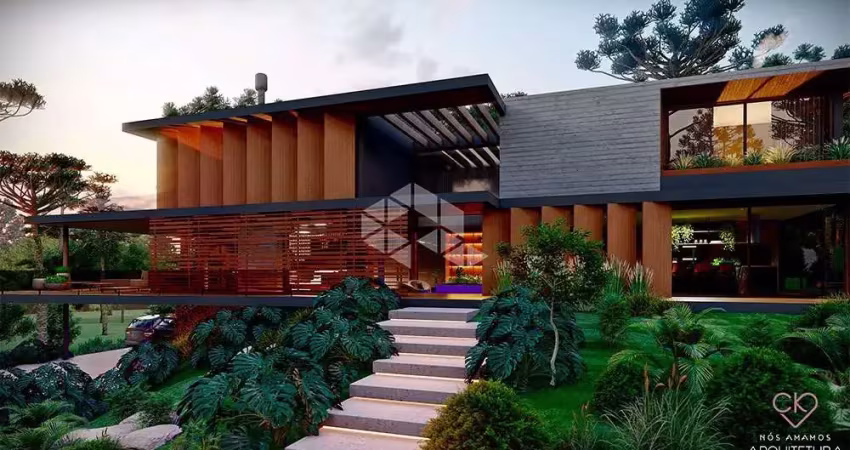 Casa 4 suítes, com 657m² no condomínio aspen - projeto aprovado