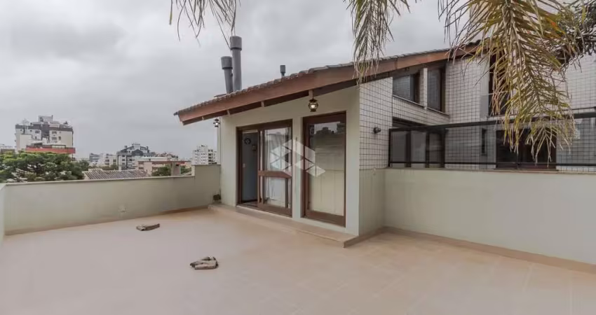 Cobertura de 03 dormitórios e 02 vagas com 198m² no bairro mont serrat em poa