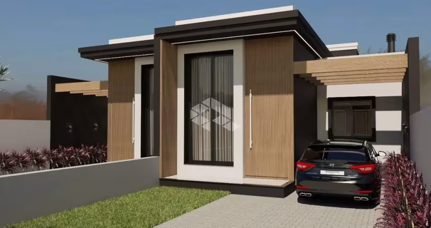 Casa geminada 2 dormitórios (1 suíte) em linha santa cruz