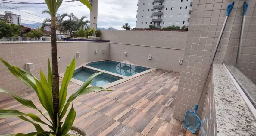Apartamento a venda na praia grande, bairro mirim, com 2 quartos e 1 vaga