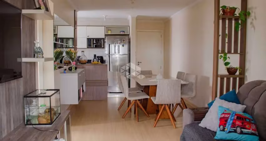Apartamento semimobiliado  de 02 dormitórios bairro charqueads em caxias do sul