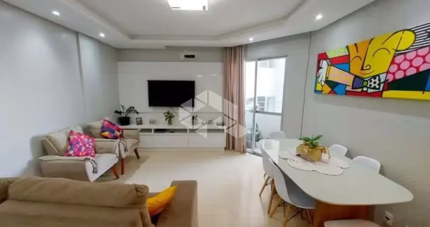 Apartamento com 3 quartos/dormitórios no bairro barreiros, em são josé - sc