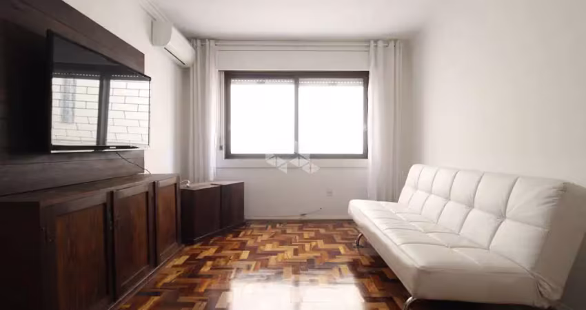 Apartamento 2 dormitórios com lareira no menino deus