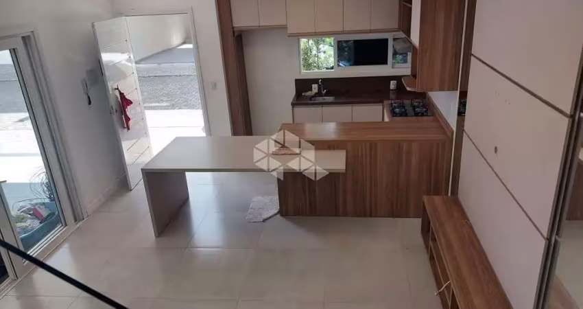 Casa estilo sobrado no condomínio sunset, bairro niterói - canoas