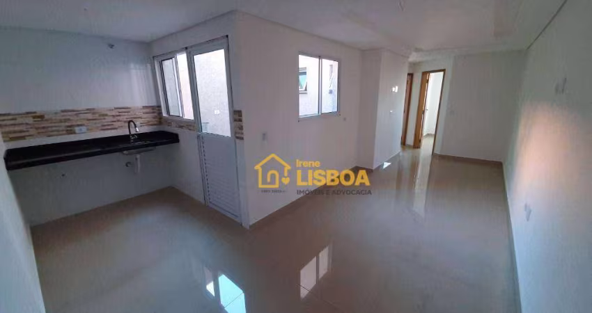 Apartamento com 2 dormitórios à venda, 58 m² por R$ 335.000,05 - Parque Novo Oratório - Santo André/SP