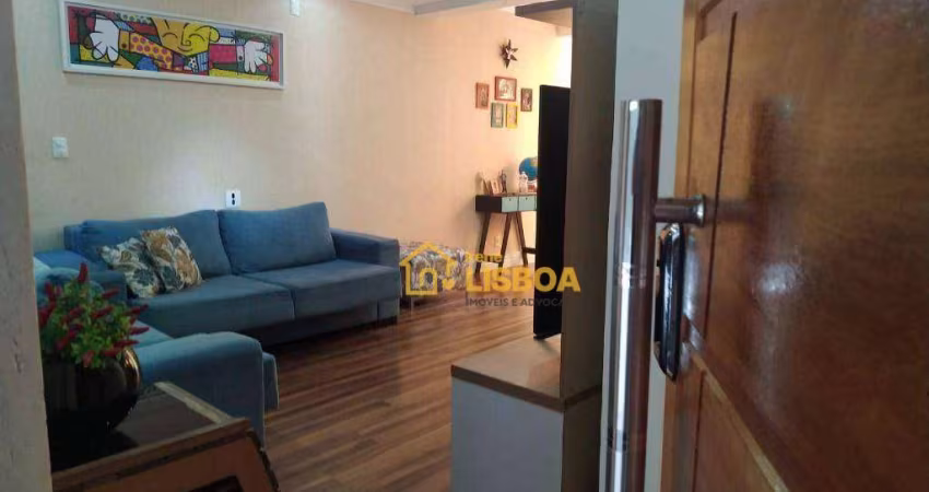 Sobrado à venda, 189 m² por R$ 710.000,00 - Jardim Milena - Santo André/SP
