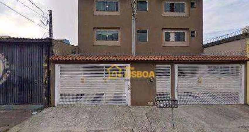 Com 4 vagas! Cobertura com 2 dormitórios à venda, 140 m² por R$ 529.000 - Vila São Pedro - Santo André/SP