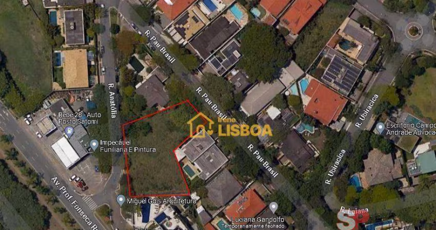 Terreno à venda, 1621 m² por R$ 7.978.000,00 - Boaçava - São Paulo/SP
