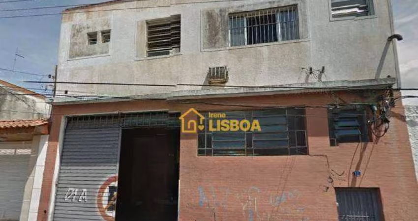 Galpão, 360 m² - venda por R$ 2.200.000,00 ou aluguel por R$ 14.571,71/mês - Vila Antonieta - São Paulo/SP