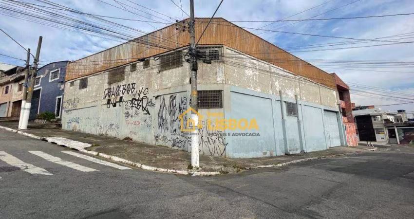 Galpão, 646 m² - venda por R$ 1.635.580,00 ou aluguel por R$ 14.257,66/mês - Jardim Paraguaçu - São Paulo/SP