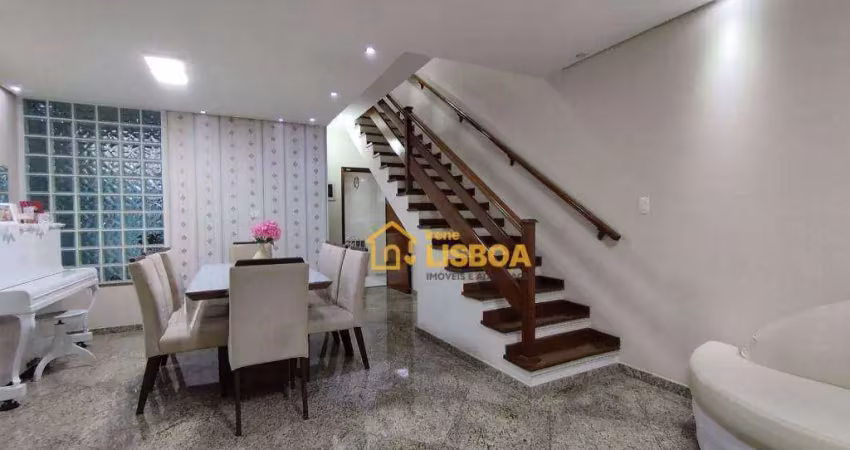 Sobrado com 3 dormitórios à venda, 250 m² por r$ 644.990,00 - parque são rafael - são paulo/sp