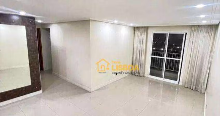 Apartamento com 3 dormitórios à venda, 92 m² por R$ 600.000 - Parque São Vicente - Mauá/SP