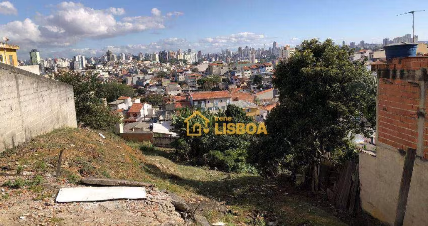 Terreno à venda, 1511 m² por R$ 1.300.000,00 - Vila Alto de Santo André - Santo André/SP