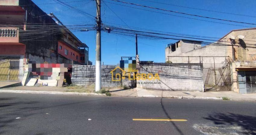 Terreno à venda, 500 m² por R$ 1.200.000,00 - Sapopemba - São Paulo/SP