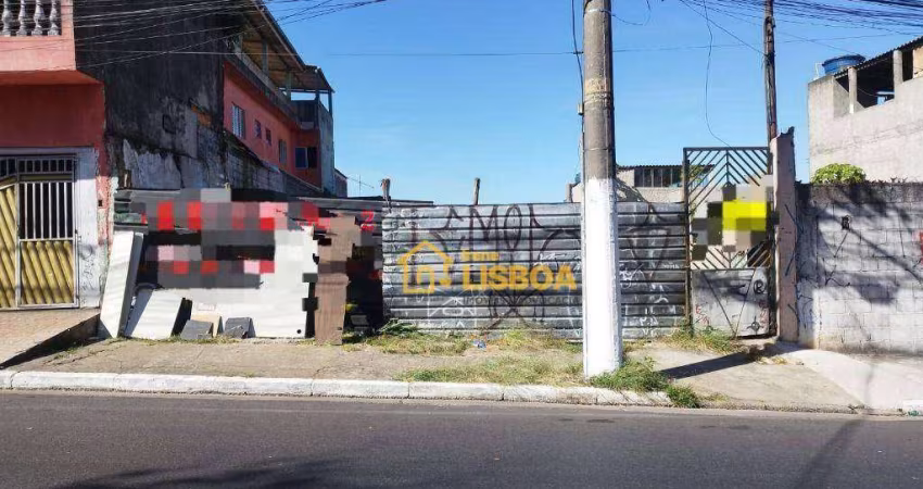 Terreno à venda, 250 m² por R$ 600.000,00 - Sapopemba - São Paulo/SP