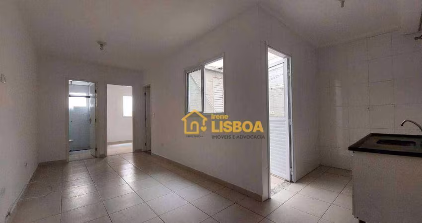 Apartamento à venda, 44 m² por R$ 249.000,00 - Vila Progresso - Santo André/SP