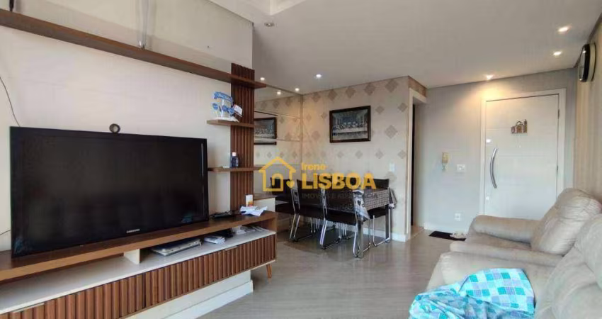 Apartamento com 3 dormitórios à venda, 70 m² por R$ 498.900,00 - Parque Erasmo Assunção - Santo André/SP