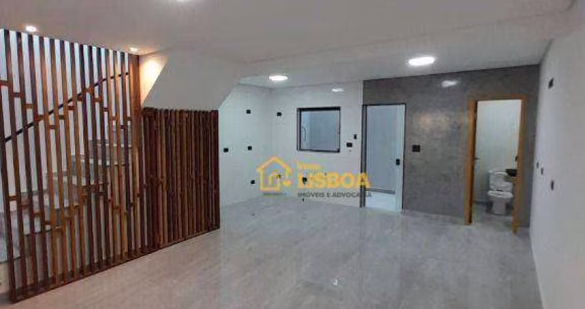 Sobrado à venda, 110 m² por R$ 635.000,00 - Jardim das Maravilhas - Santo André/SP
