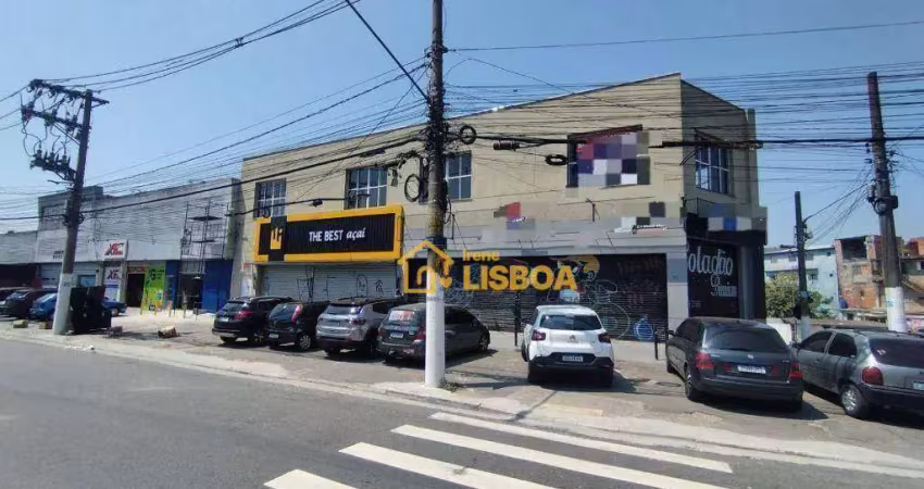 Salão para alugar, 200 m² por r$ 5.000,00/mês - cidade satélite santa bárbara - são paulo/sp