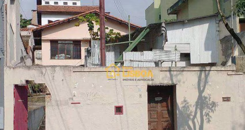 Terreno à venda, 330 m² por R$ 749.000,00 - Vila Floresta - Santo André/SP