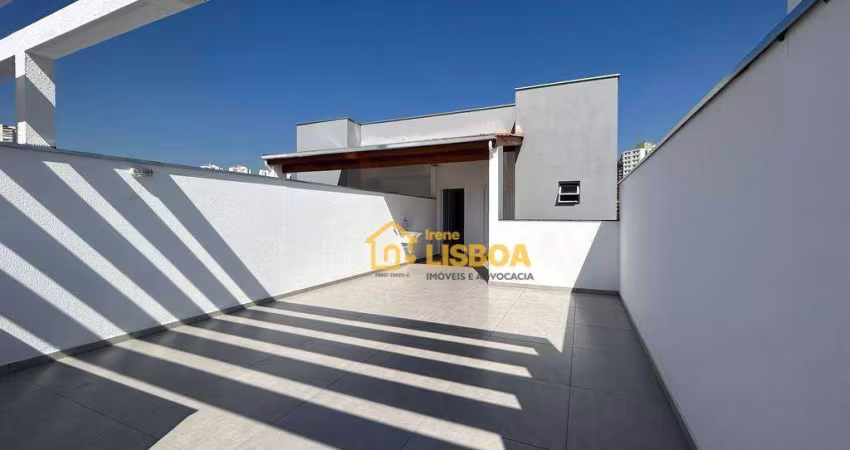 Cobertura à venda, 102 m² por R$ 508.000,00 - Jardim Bom Pastor - Santo André/SP
