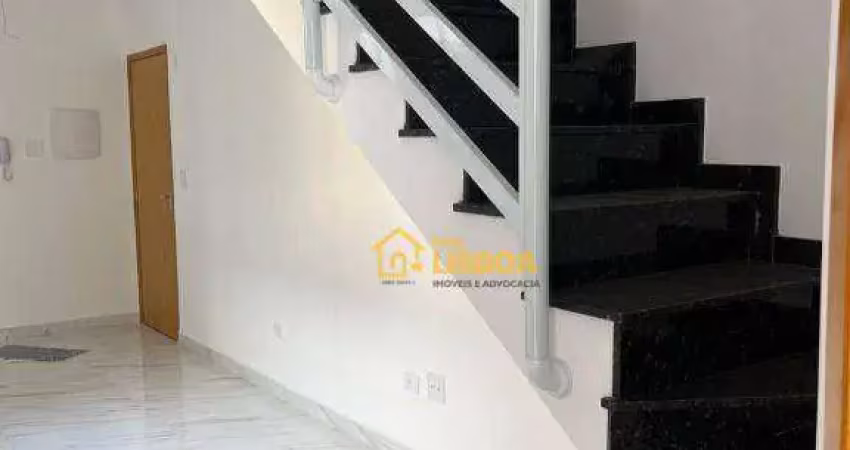 Cobertura à venda, 91 m² por R$ 477.000,00 - Vila Homero Thon - Santo André/SP